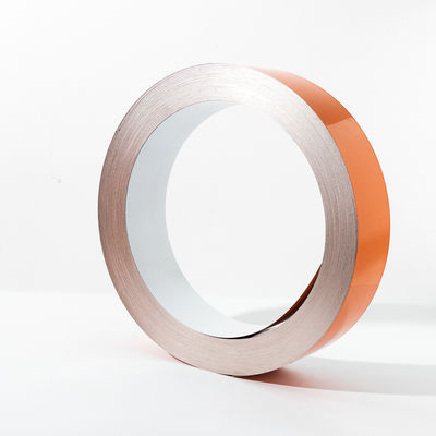 오렌지색 코팅 캔들 글터 트림 캡 롤 캔들 글터 트림