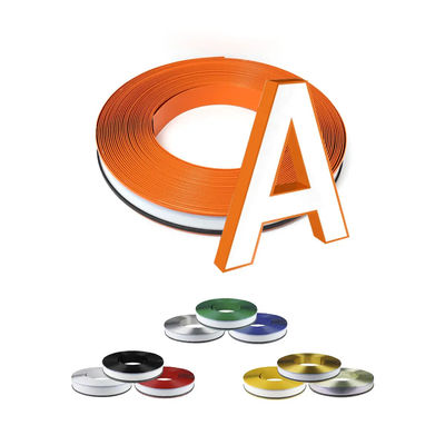 7 9 11cm 스트립 알루미늄 채널 엠 폴리에스터 코팅 PVC 알루미늄 트림 캡 광고