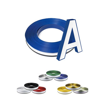 구멍 뚫린 알루미늄 채널 문자 트림 캡 알루미늄 채널 럼 스트립