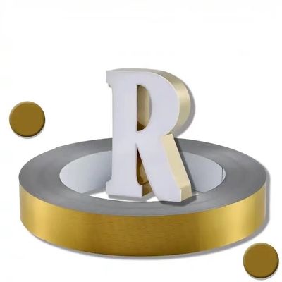 0.6mm 두께 채널 엠 알루미늄 트림 캡 신호를 위해 밀링 마무리