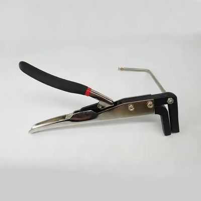 펭귄 모양 수직 구부러진 굽기 수동 톱니 금속 채널 편지 굽기 도구