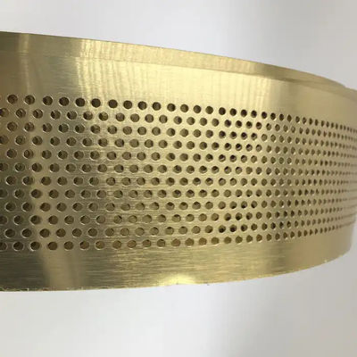 접힌 가장자리 단어 표지 붓 알루미늄 코일 스트립과 함께 금 알루미늄 테이프 코일