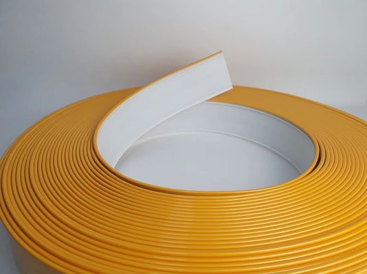 통로 편지 알루미늄 트림 캐프와 함께 70MM 너비 노란색 알루미늄 통로 편지