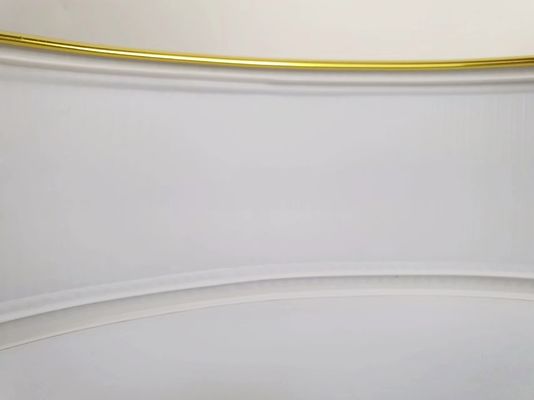 핸드 굽기 알루미늄 트림 캡 채널 편지 브러쉬 된 거울 금 채널 편지 트림 캡