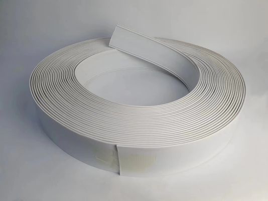 76MM 알루미늄 트림 모자 화이트 컬러 반사적인 마무리