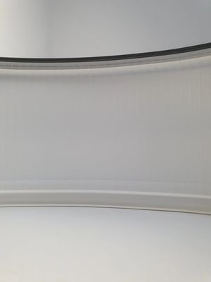 68MM 70MM 76MM 93MM 알루미늄 합금 코일 트림 캡 블랙 채널 문자 트림 캡