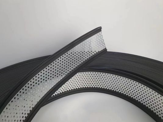 다채로운 고무 트림 캡 알로이 코일 J 타입 트림 캡 롤 검은 색 색 표지판 솔루션