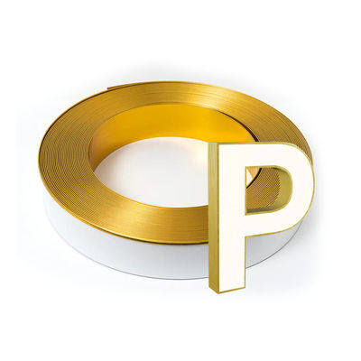 스타일리시한 채널 문자 트림 캡 알루미늄 트림 캡